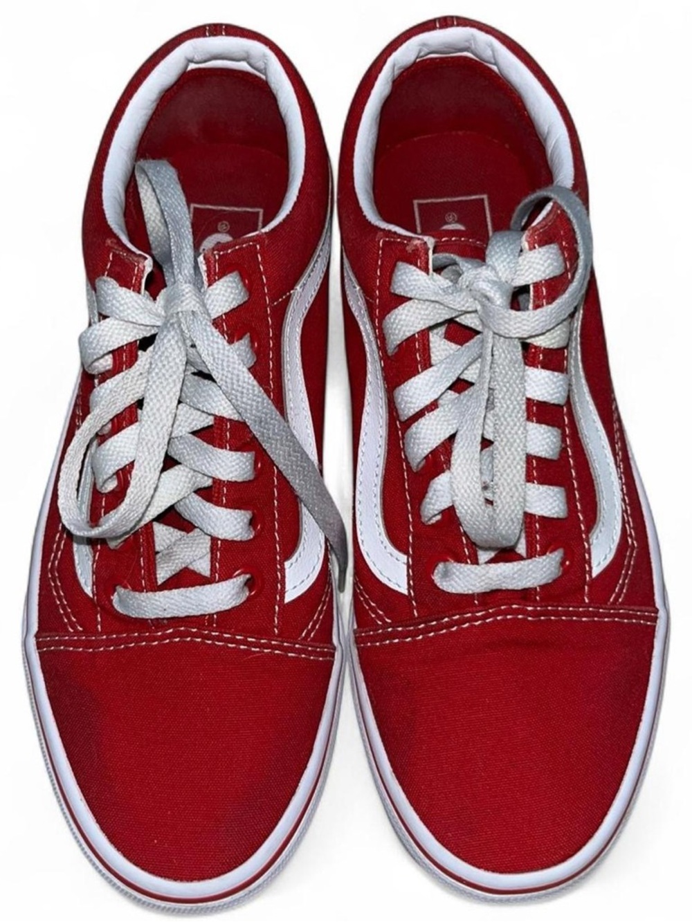 Red Old skool vans sneakers